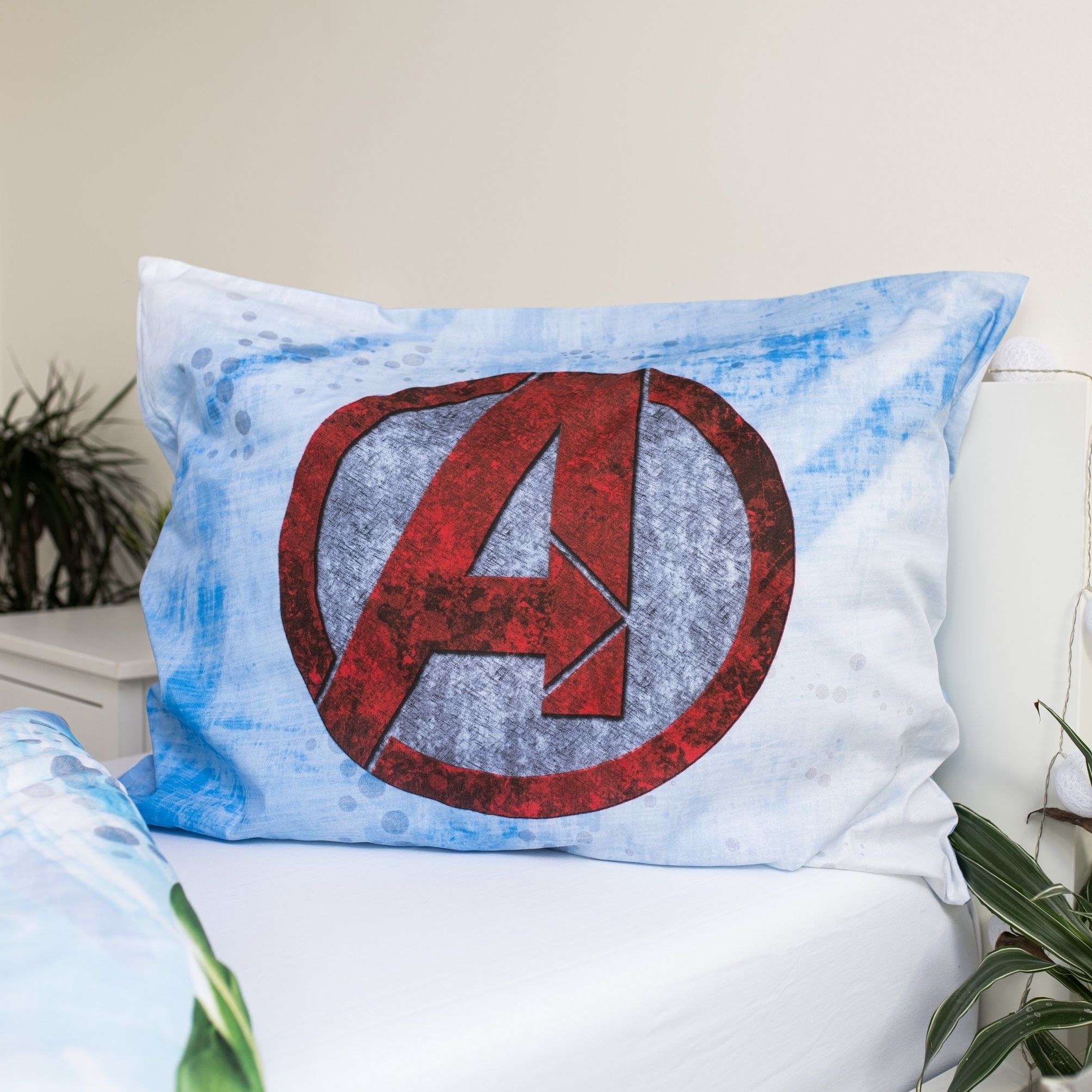 Marvel Avengers Dekbedovertrek, Heroes - Eenpersoons - 140 x 200 cm - Katoen