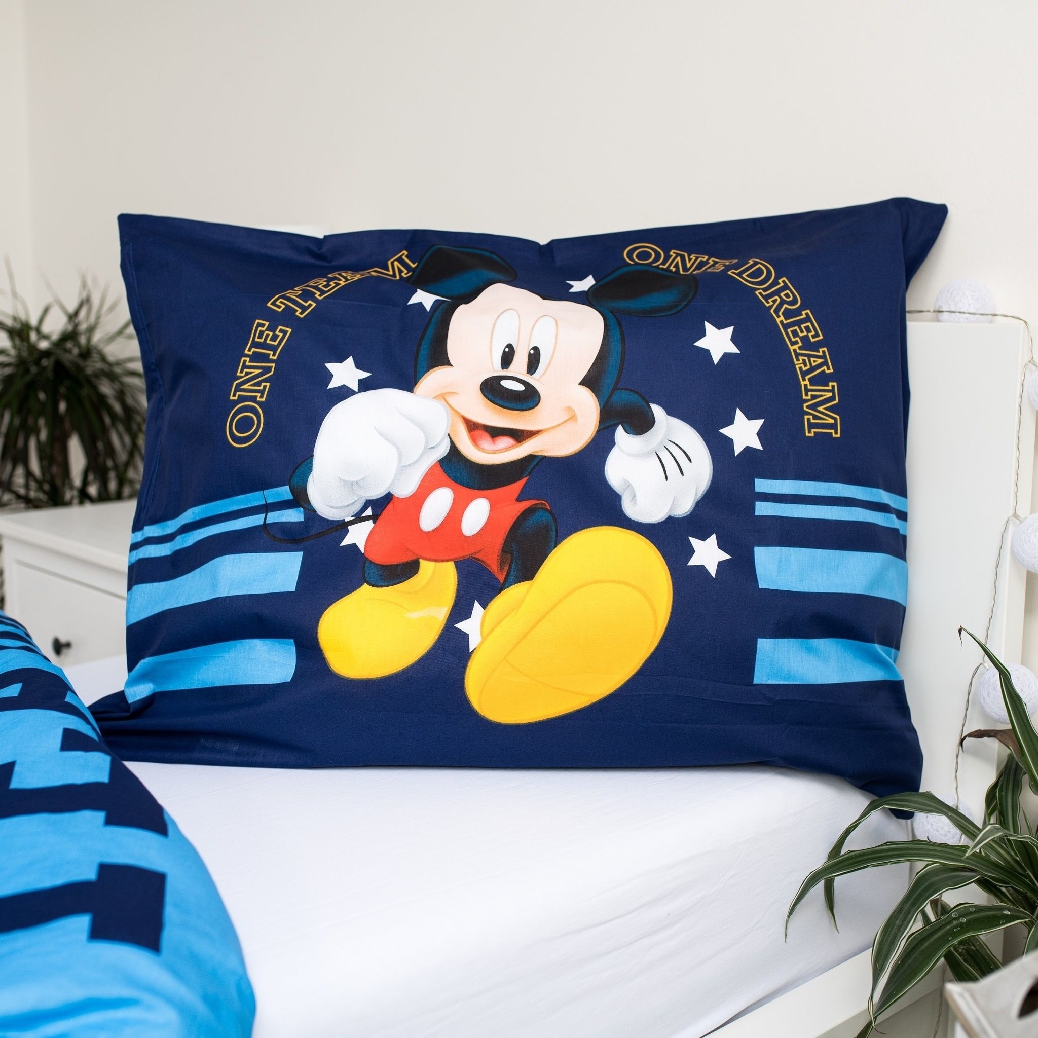 Disney Mickey Mouse Duvet cover, Team - Single - 140 x 200 cm - Cotton