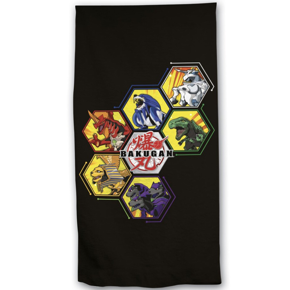 Bakugan Beach towel, Battle - 70 x 140 cm - Cotton