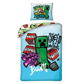 Minecraft Duvet cover, Having a Blast - Single - 140 x 200 cm - Cotton