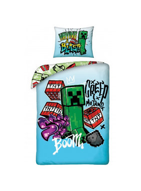 Minecraft Duvet cover Having a Blast 140 x 200 + 70 x 90 cm