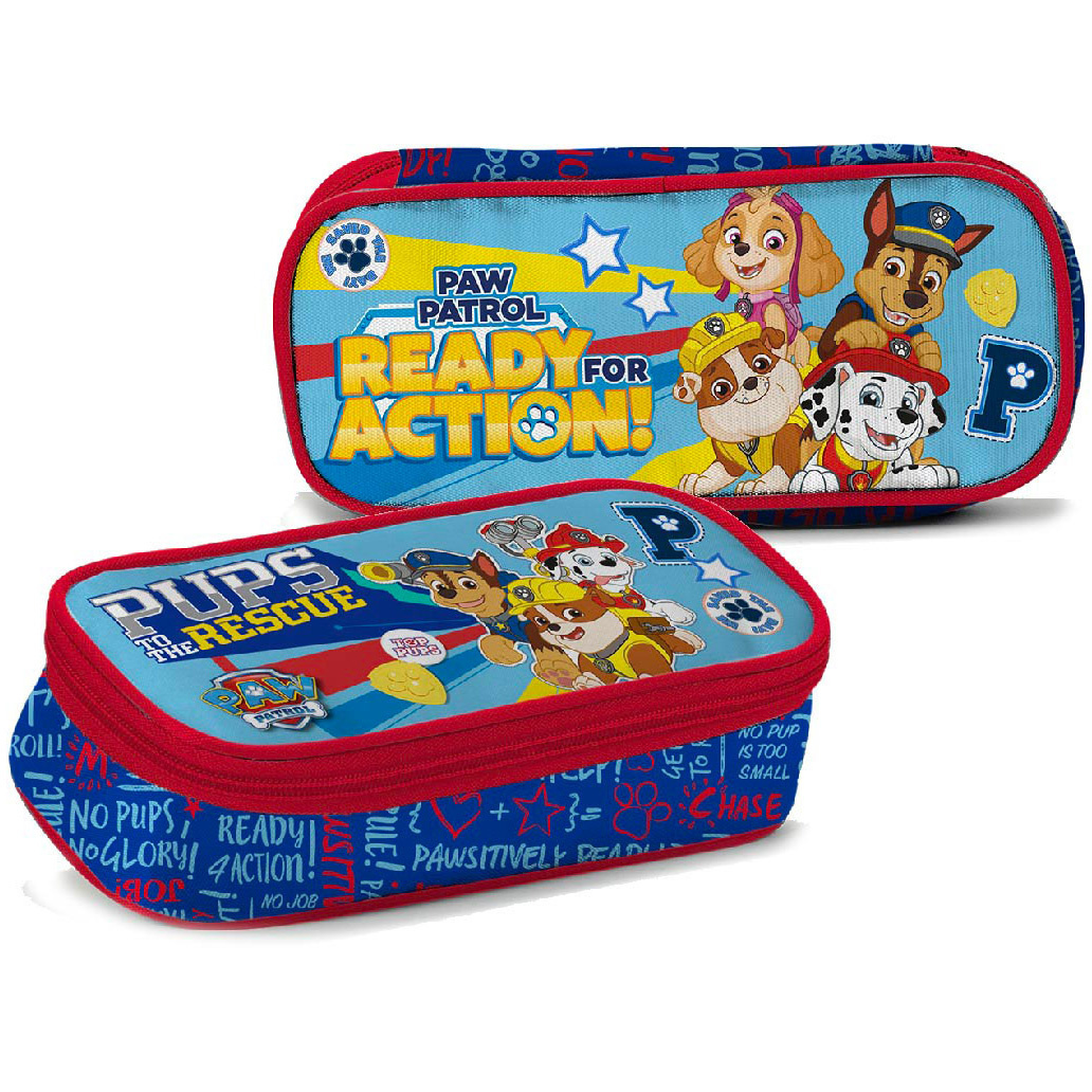 Paw Patrol Pencil case, Pups to the Rescue - 22 x 5 x 9 cm - Polyester