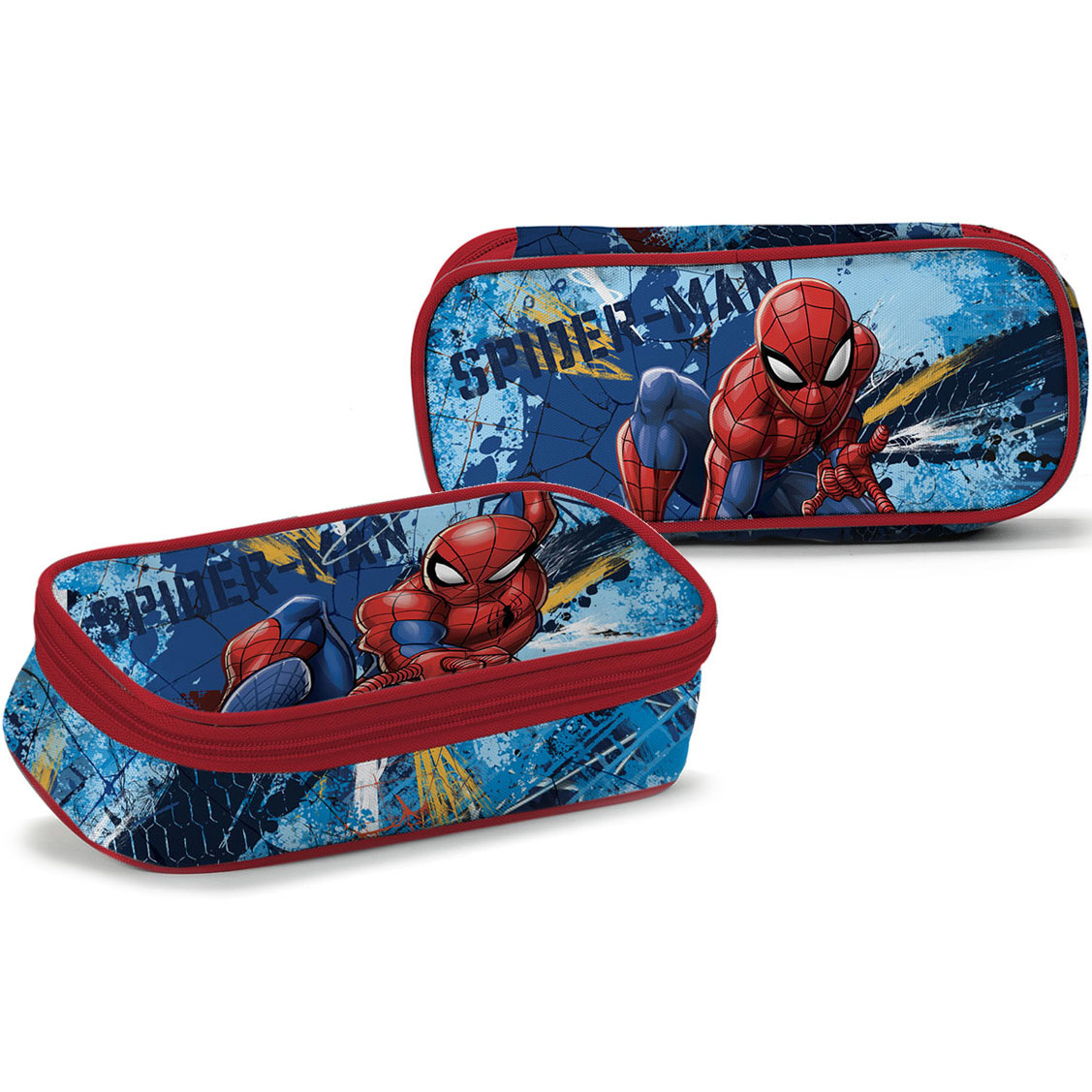 Spiderman Pencil Case Web Graphic - 22 x 5 cm - Polyester