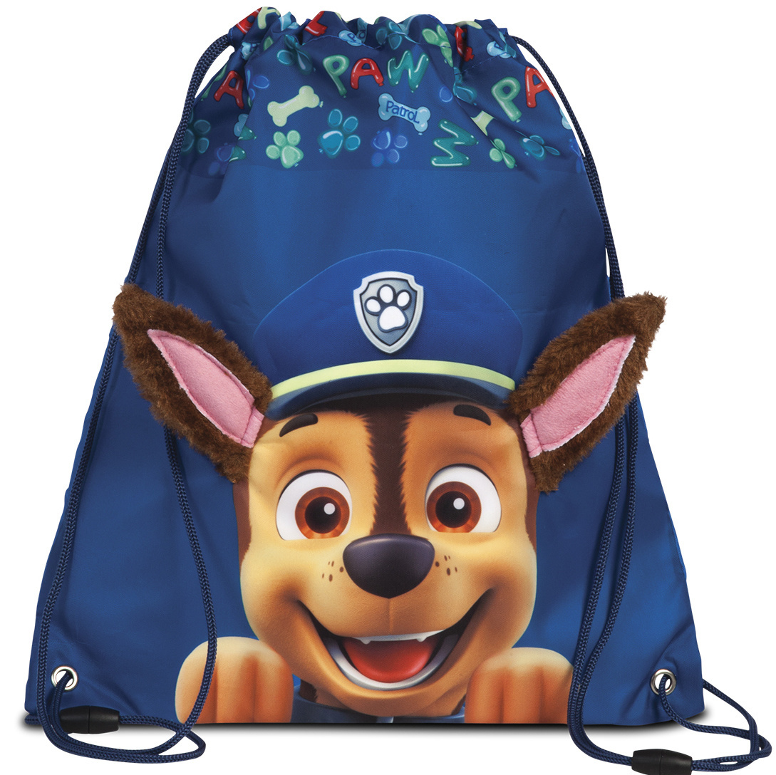 Paw Patrol Gym bag, Chase - 32 x 36 cm - Polyester