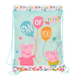 Peppa Pig Junior Gymbag, Cosy Corner - 34 x 26 cm - Polyester