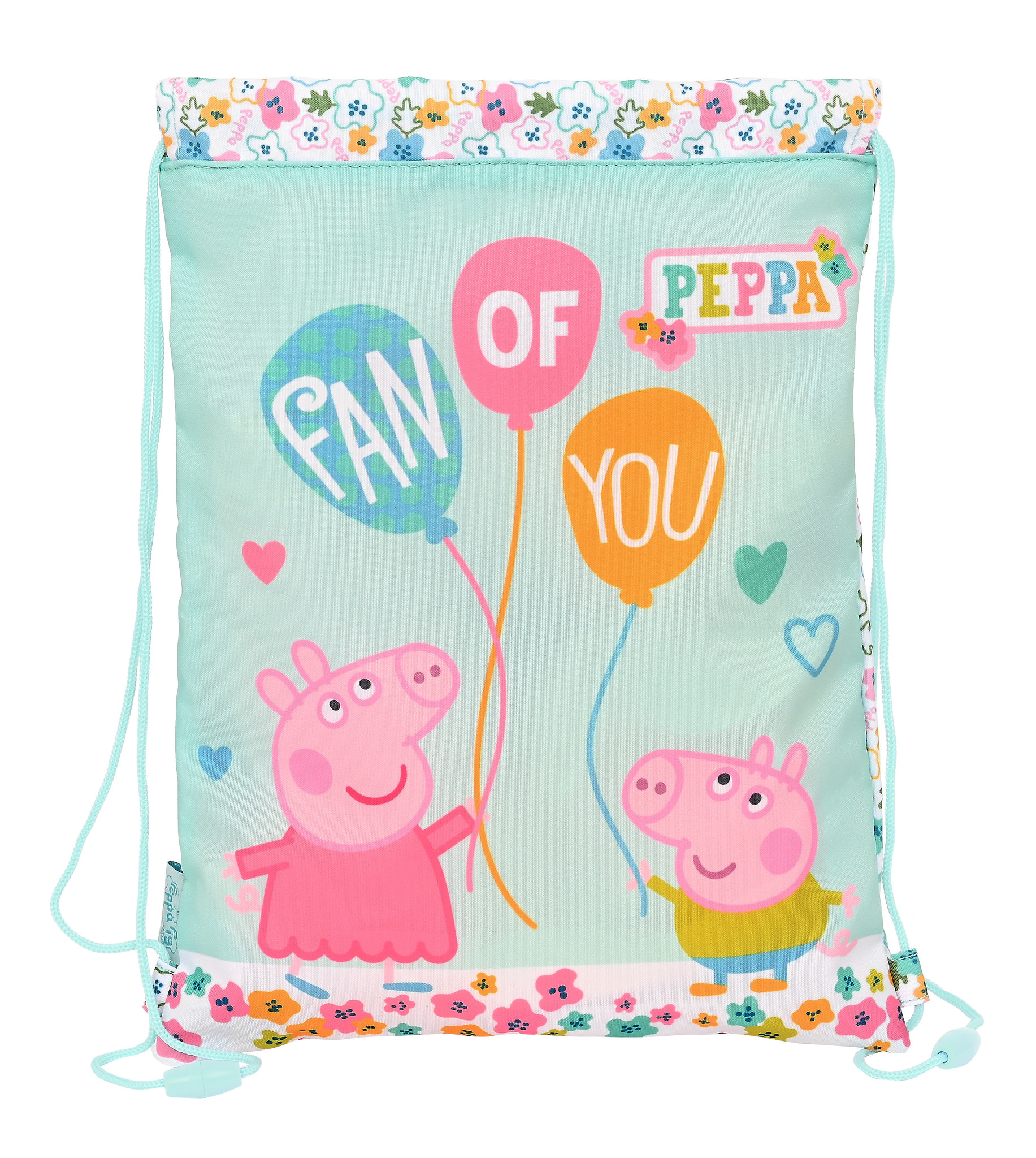 Peppa Pig Junior Gymbag, Cosy Corner - 34 x 26 cm - Polyester