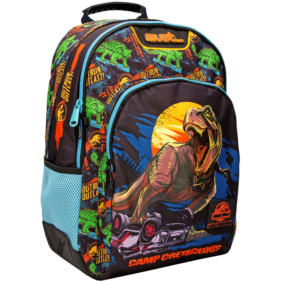 Jurassic World Backpack, Camp Cretaceous - 45 x 33 x 16 cm - Polyester