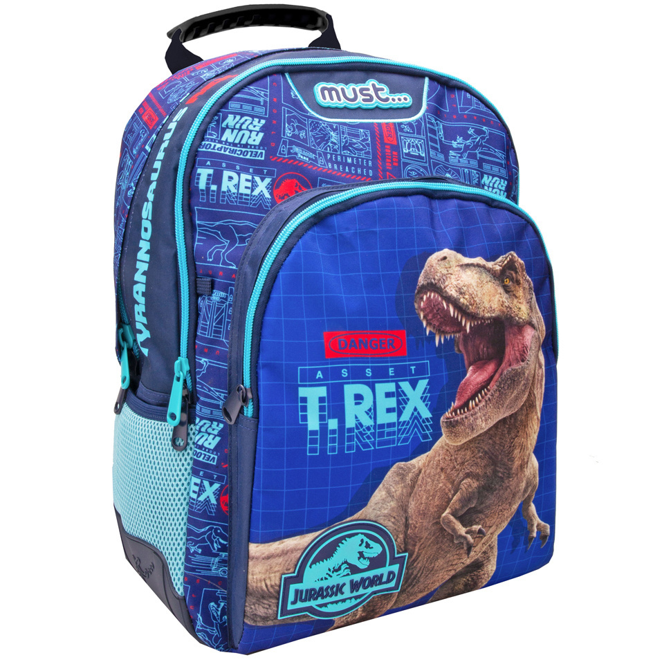 Jurassic World Backpack, T-Rex - 45 x 33 x 16 cm - Polyester