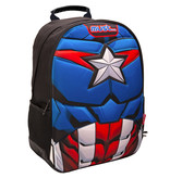 Marvel Avengers Backpack, Captain America - 45 x 33 x 16 cm - Polyester