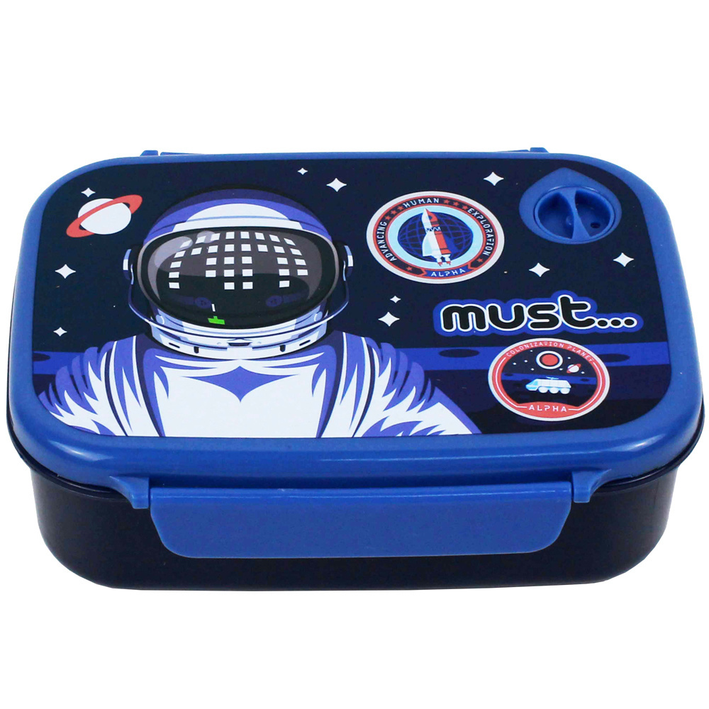 Must Set Lunchbox + Bottle, Astronaut - Div. material