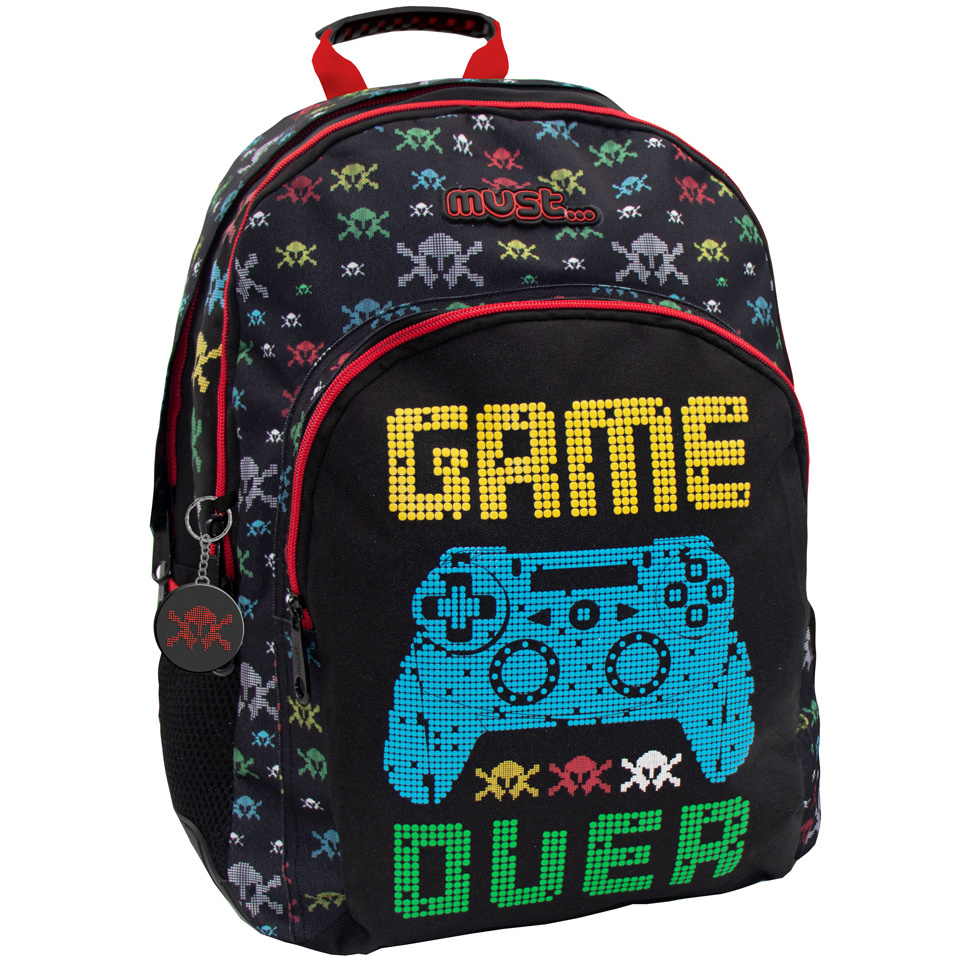 Must Backpack, Game Over - 45 x 33 x 16 cm - Polyester