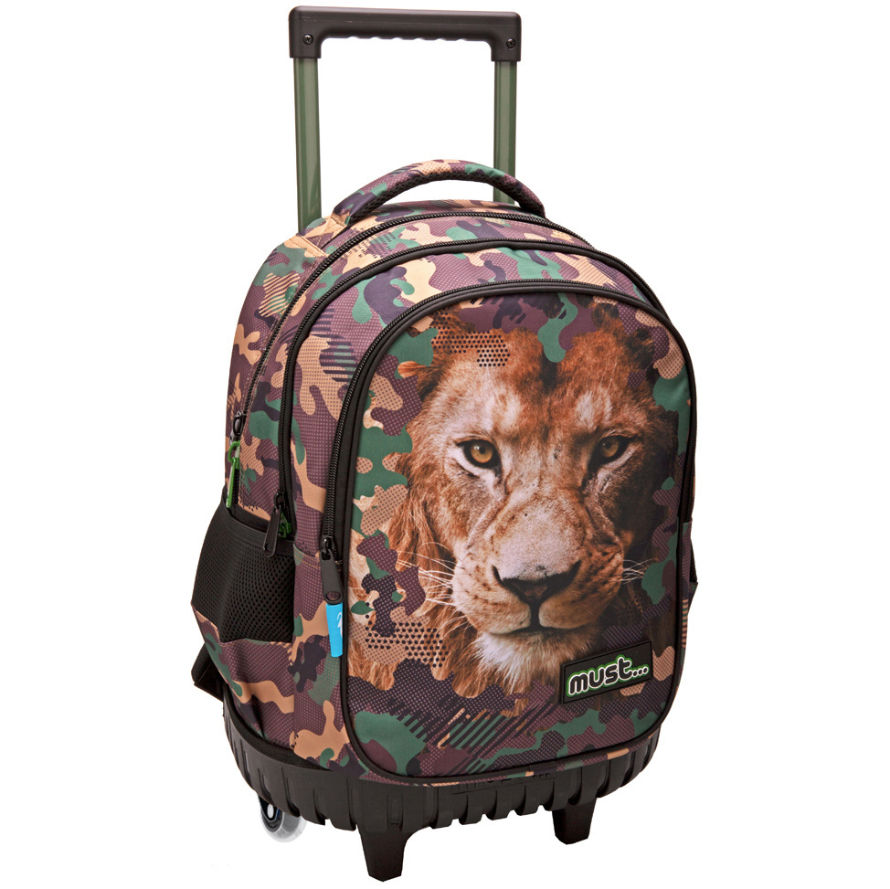 Animal Planet Backpack Trolley, Lion - 45 x 34 x 20 cm - Polyester