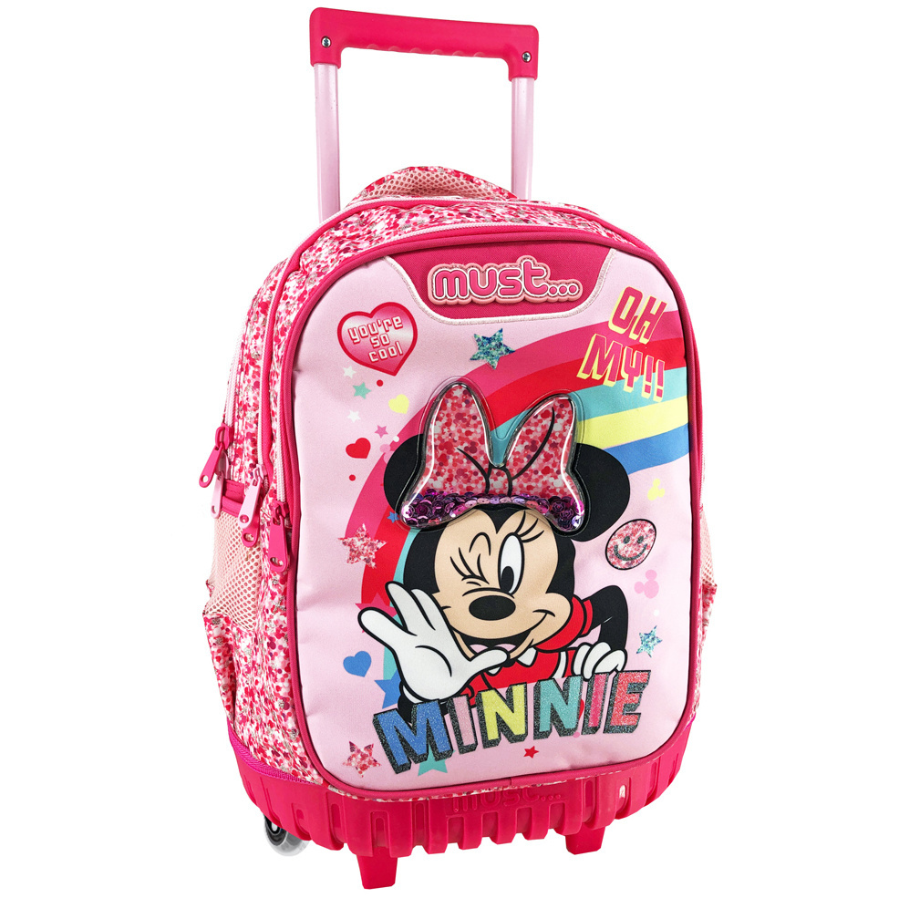 Disney Minnie Mouse Backpack Trolley, Oh My! - 45 x 34 x 20 cm - Polyester