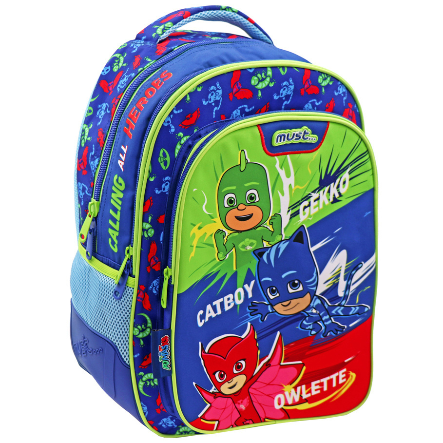 PJ Masks Backpack, Calling all Heroes - 45 x 33 x 16 cm - Polyester