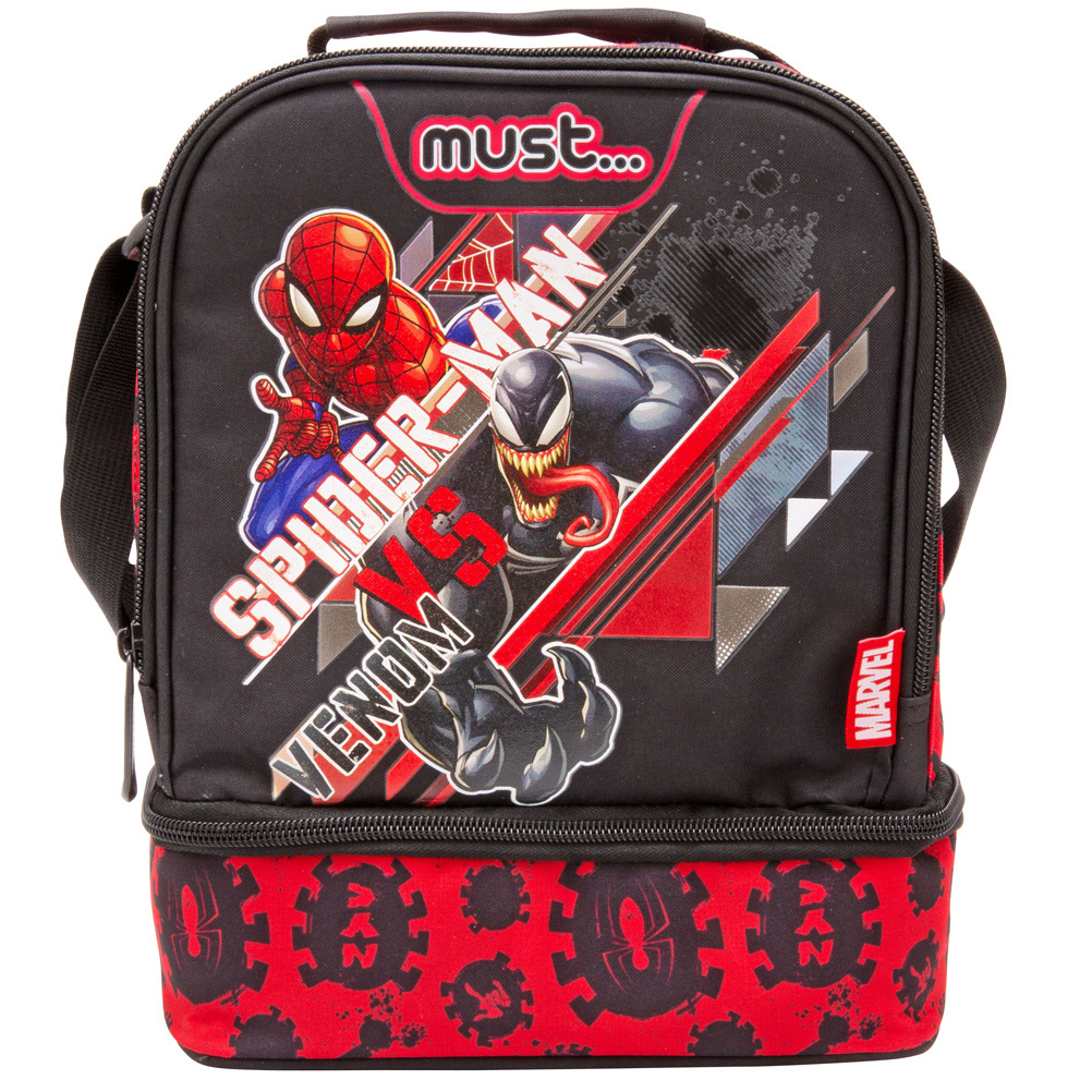 Spiderman Cool bag, Battle - 24 x 20 x 12 cm - Polyester