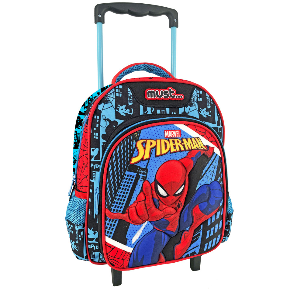 Spiderman Rugzak Trolley City - 31 x 27 x 10 cm - Polyester