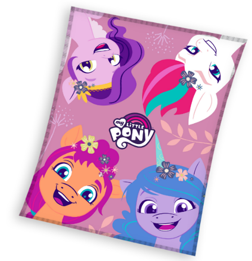 My little Pony Fleece Deken, Friends - 110 x 140 cm  - Polyester