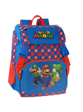 Super Mario Backpack Mushroom Kingdom 42 x 31 cm