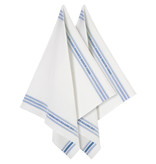 De Witte Lietaer Tea towel Dish, Blue - 2 pieces - 65 x 70 cm - Cotton/Linen