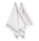 De Witte Lietaer Tea towel Dish, Lavender - 2 pieces - 65 x 70 cm - Cotton/Linen
