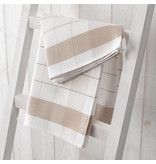 De Witte Lietaer Tea towel Mixte, Moonlight - 2 pieces - 65 x 65 cm - Cotton/Linen