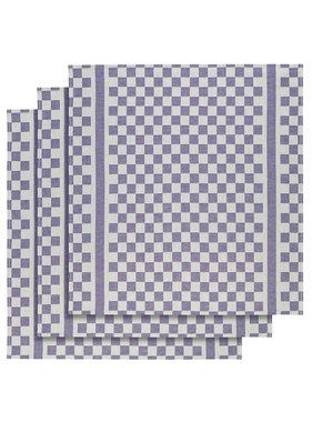 De Witte Lietaer Tea towel Groom-A Lavender 3 pieces 65 x 70 cm