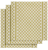 De Witte Lietaer Theedoek Groom-A - 3 stuks - 65 x 70 cm - Katoen