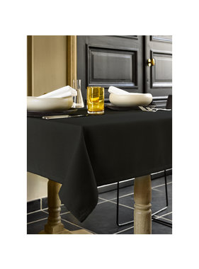 De Witte Lietaer Tablecloth Gibson Black 145 x 220 cm Polyester