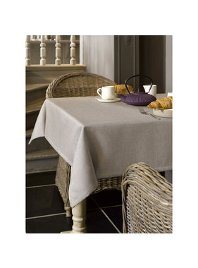 De Witte Lietaer Tablecloth Gibson Taupe 145 x 310 cm Polyester