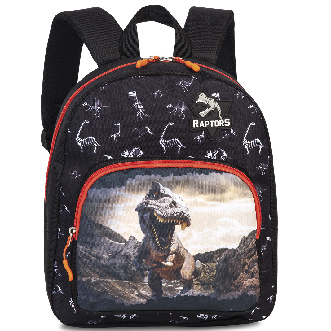Fabrizio Backpack, Dinosaur Raptor - 32 x 27 x 11 cm - Polyester