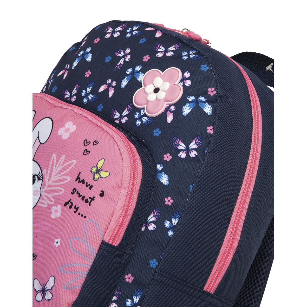 Fabrizio Backpack, Bunny Girl - 32 x 27 x 11 cm - Polyester