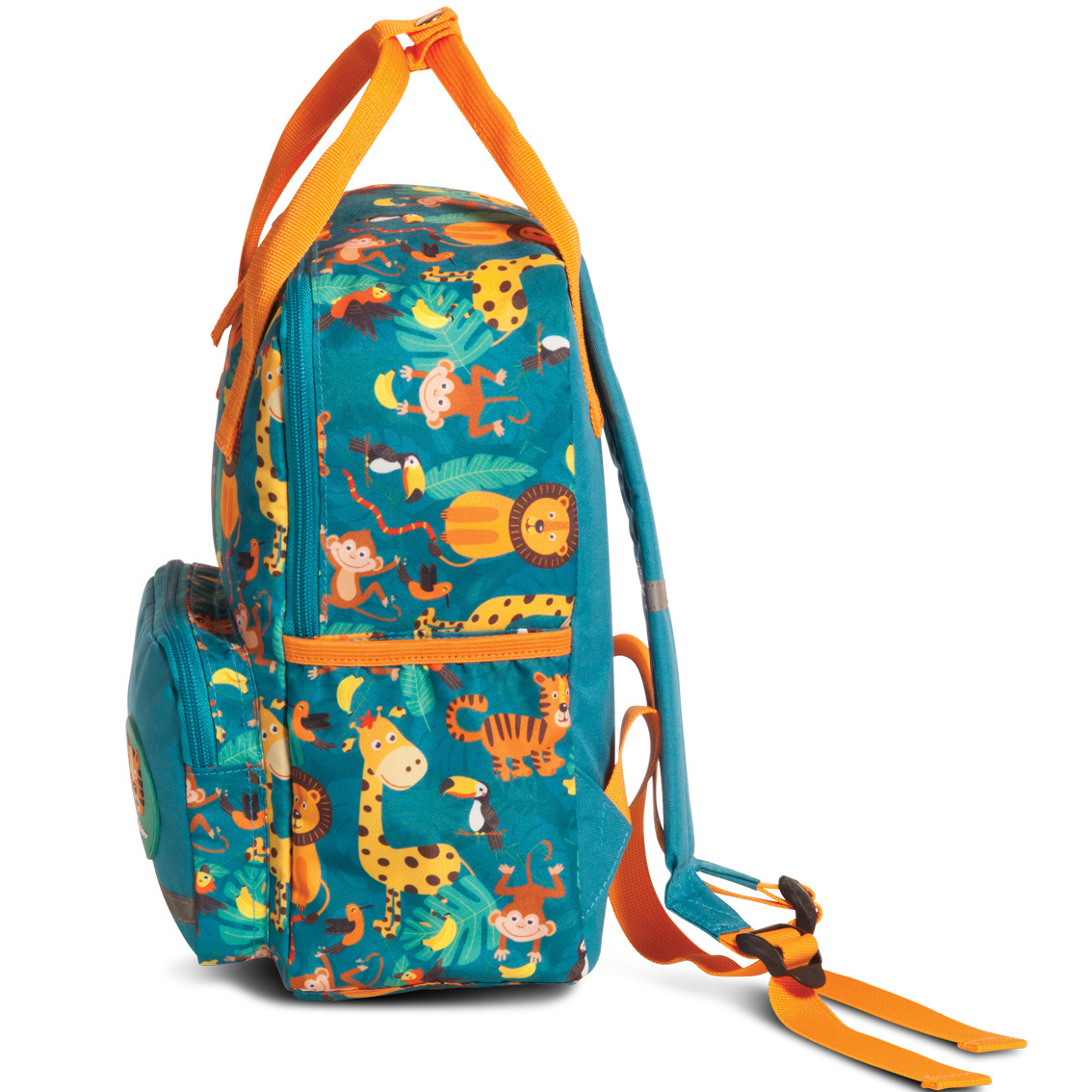 Fabrizio Toddler backpack, Jungle - 28 x 23 x 12 cm - Polyester