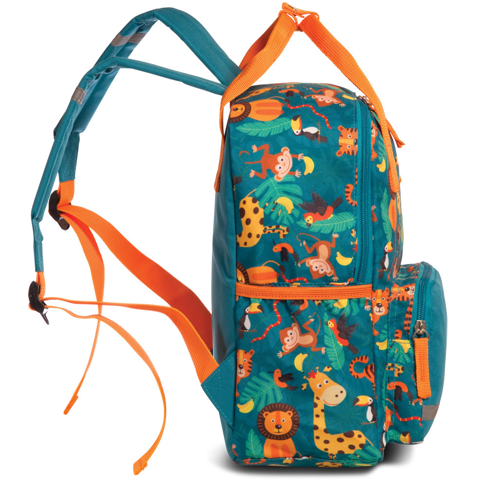 Fabrizio Toddler backpack, Jungle - 28 x 23 x 12 cm - Polyester