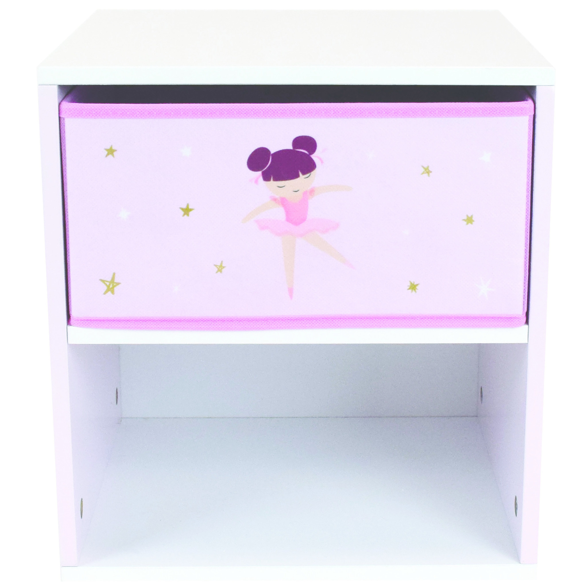 Ballerina Bedside table - 36 x 33 x 30 cm - MDF