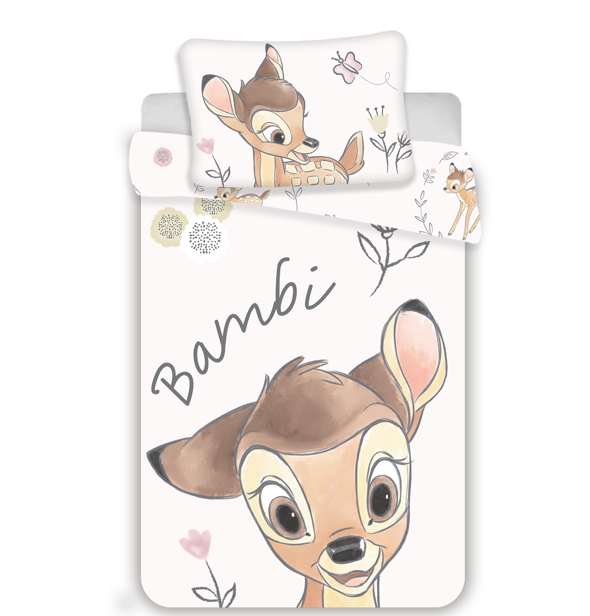 Disney Bambi Dekbedovertrek - 135 x 100 cm - Katoen