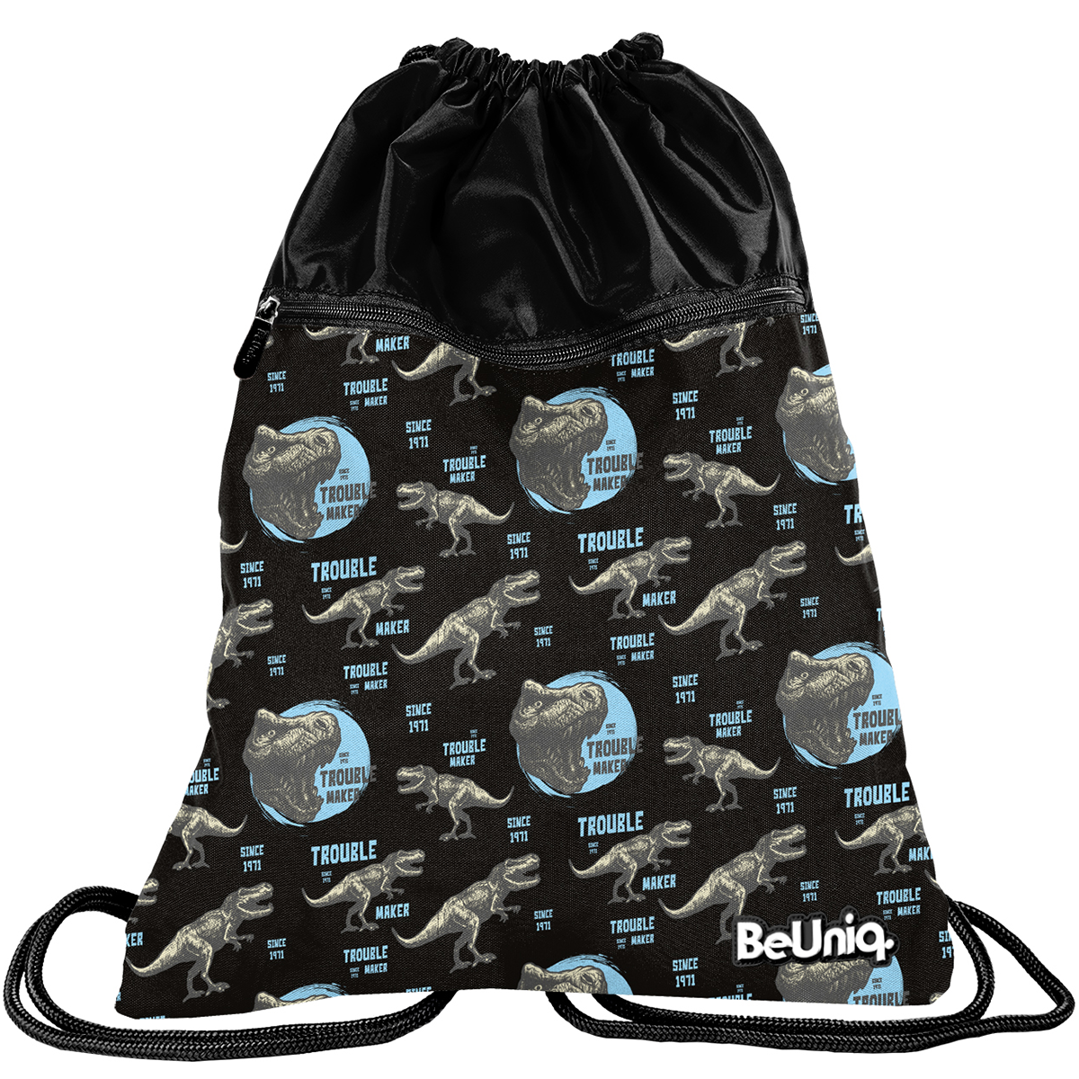 BeUniq Gym bag Dino - 47 x 37 cm - Polyester