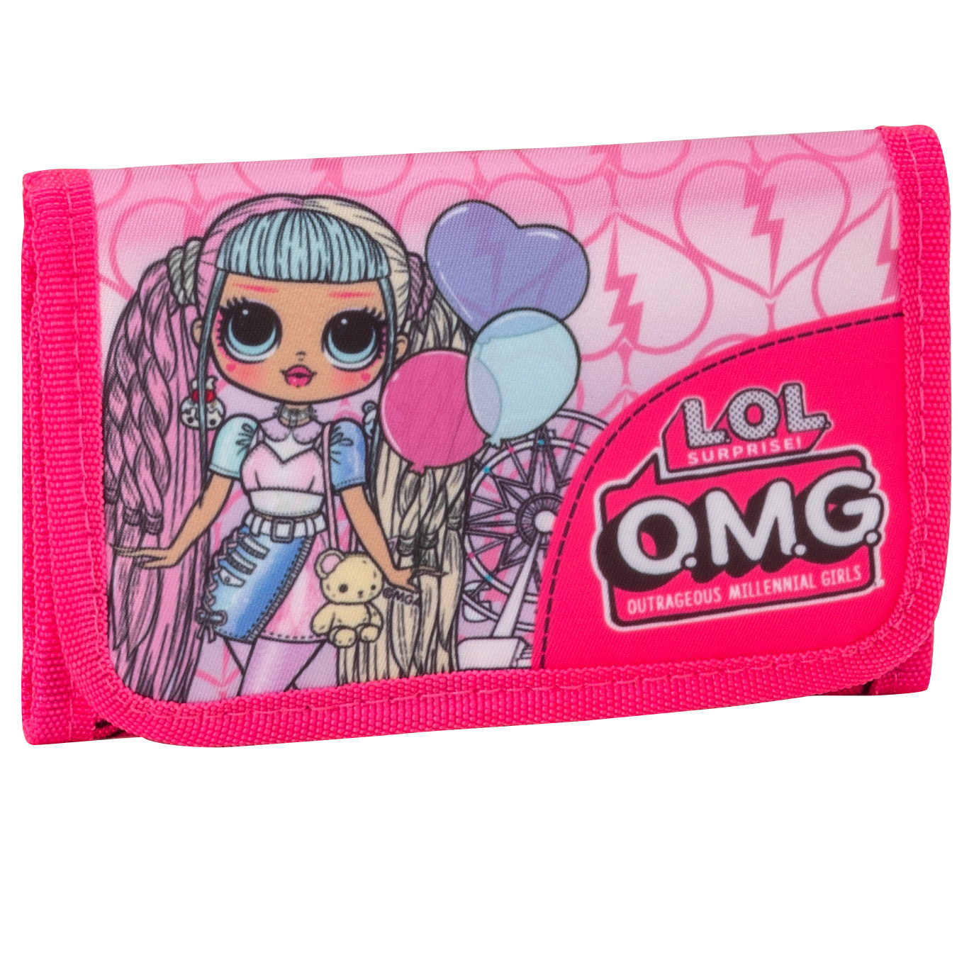 L.O.L. Surprise Portemonnee Outrageous Millennial Girls - 8.5 x 12.5 cm - Polyester