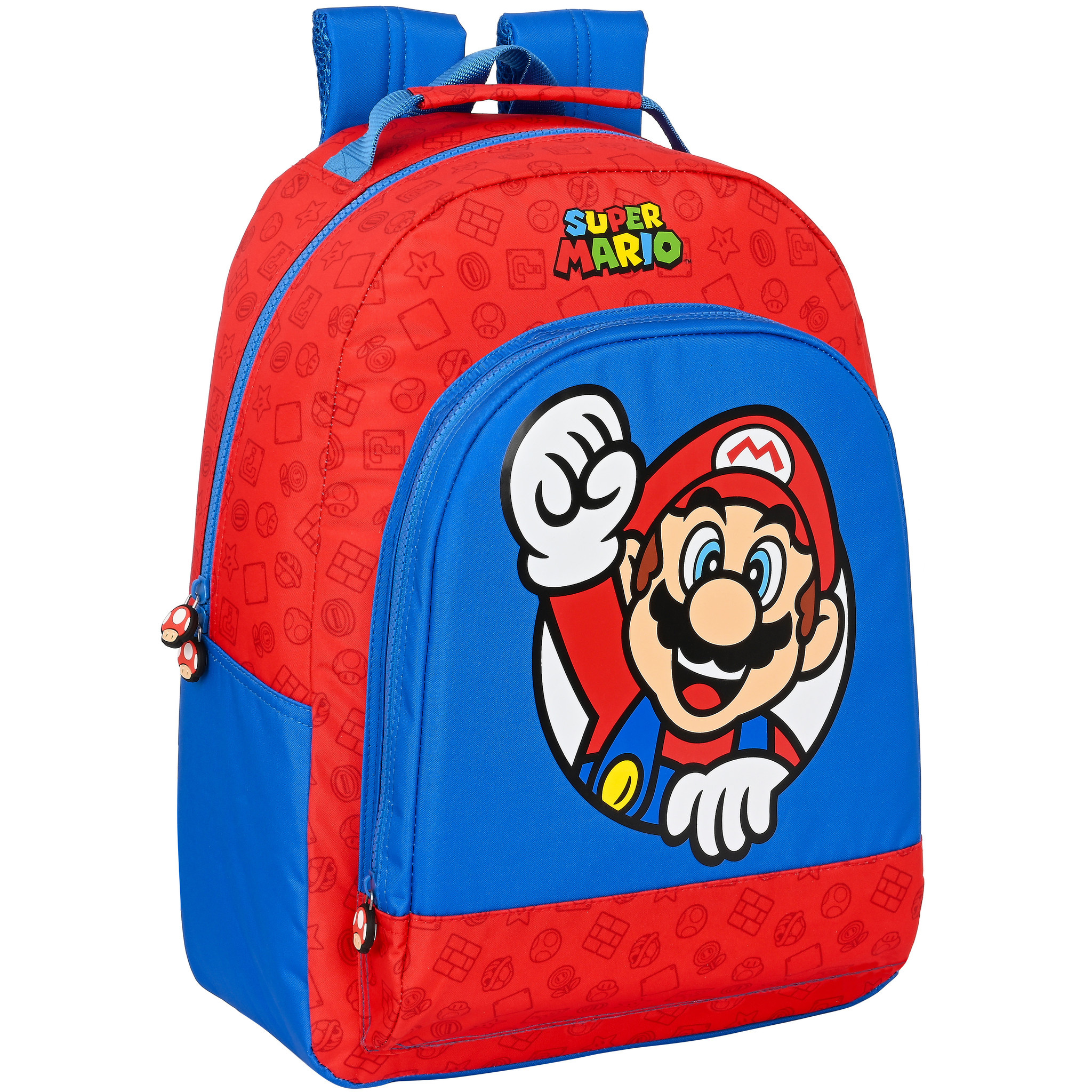 Super Mario Rugzak Here We Go! - 42 x 32 x 15 cm - Polyester