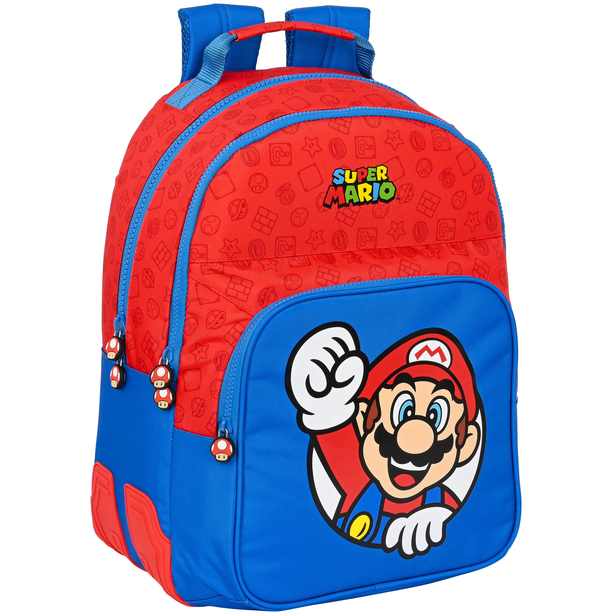 Super Mario Backpack Here We Go! - 42 x 32 x 15 cm - Polyester