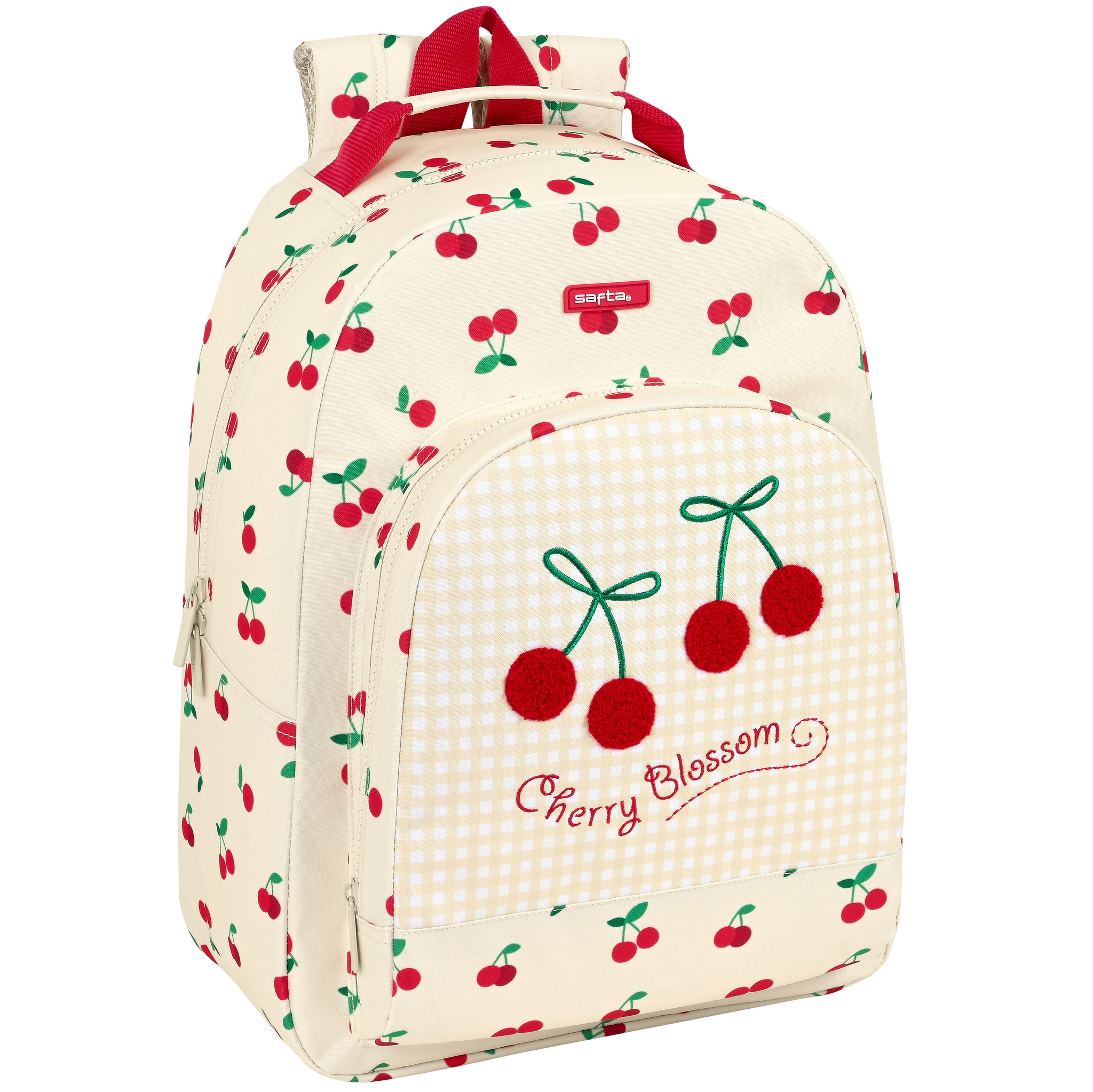 Safta Backpack Cherry - 42 x 32 x 15 cm - Polyester