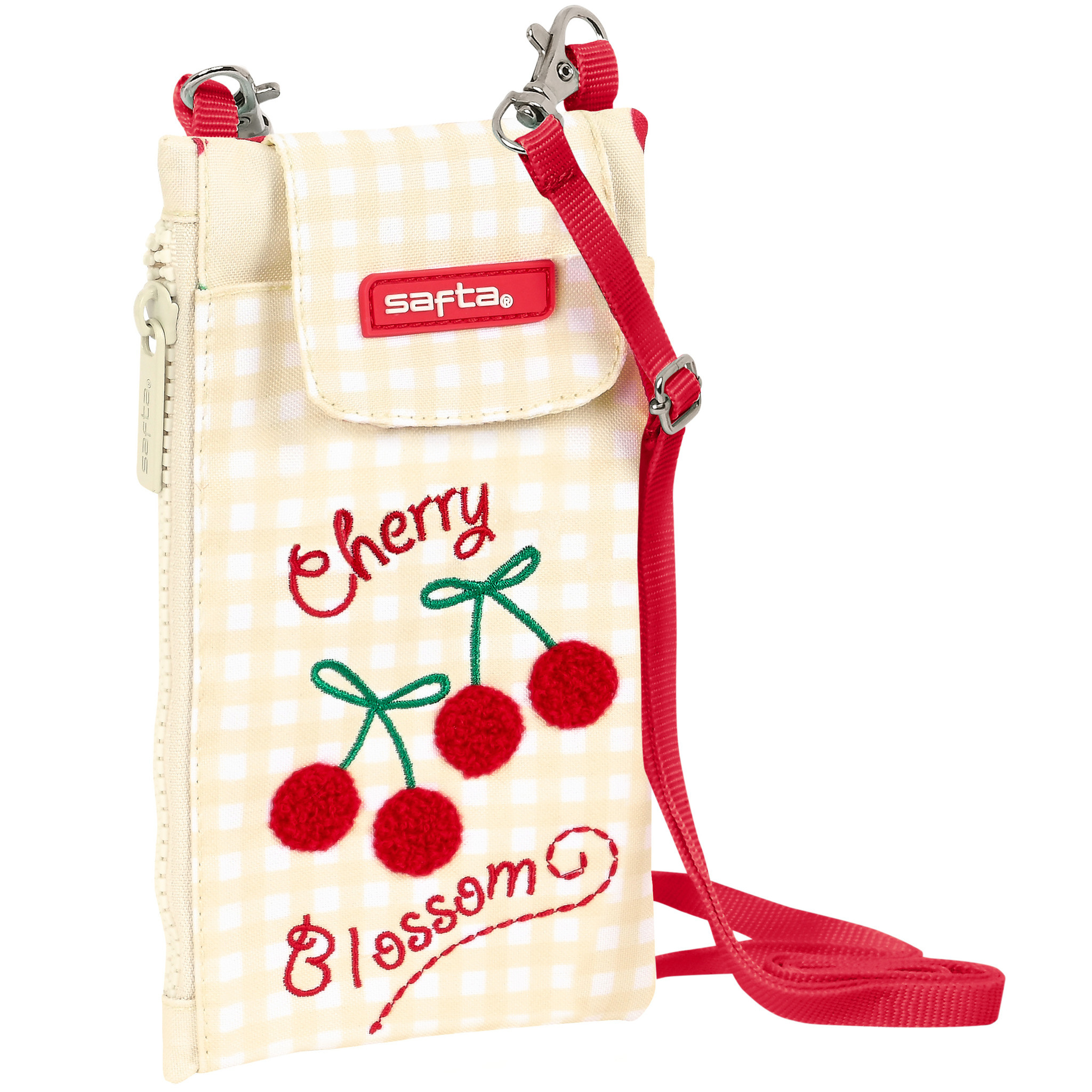 Safta Cellphone bag Cherry - 19 x 10 cm - Polyester