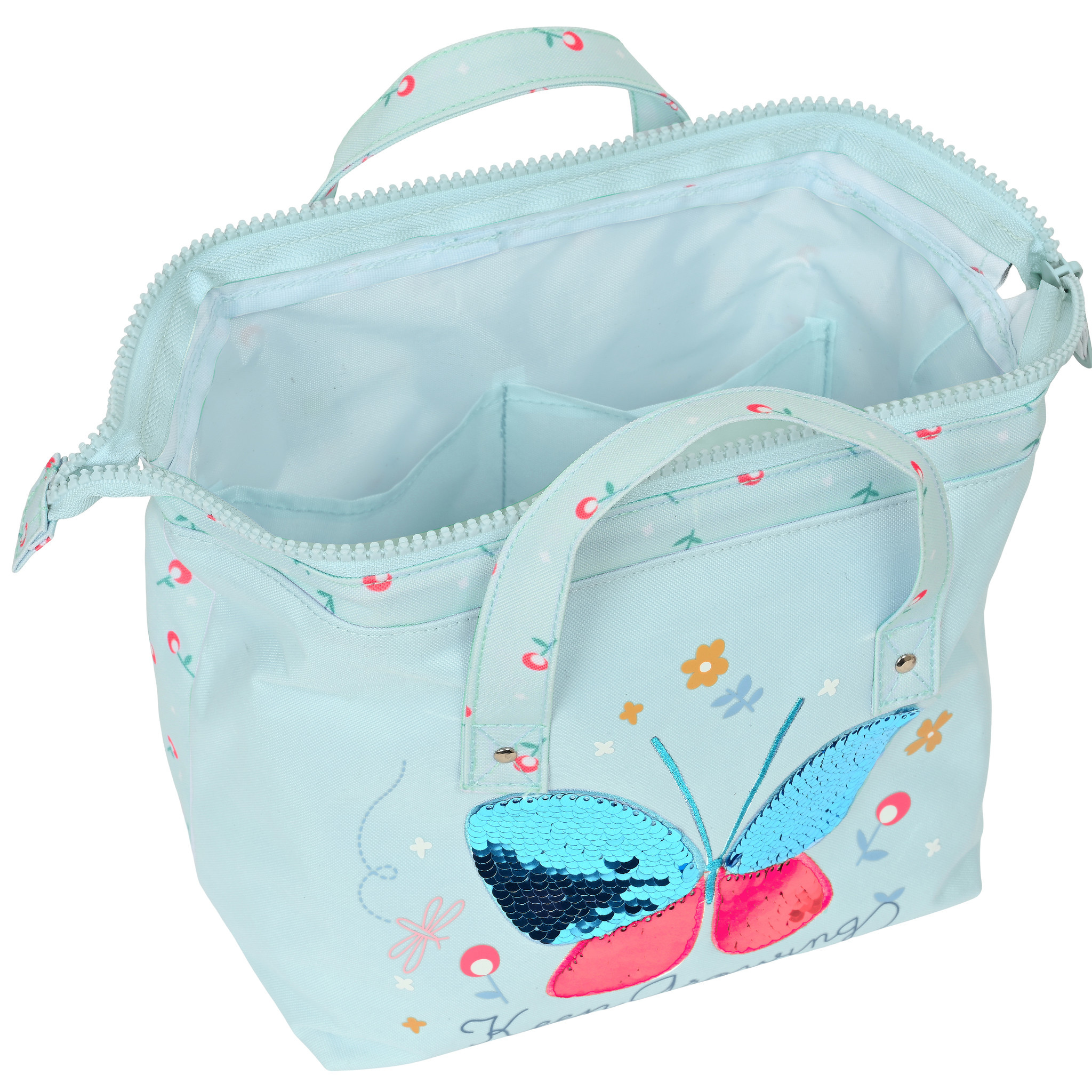 BlackFit8 Beauty case Butterfly - 26 x 17 x 12 cm - Polyester