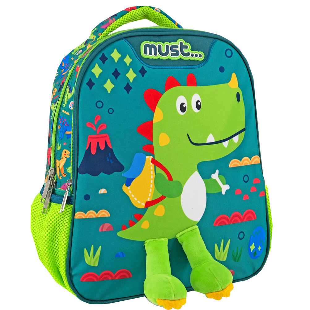 Must Backpack Dinosaur - 31 x 27 x 10 cm - Polyester