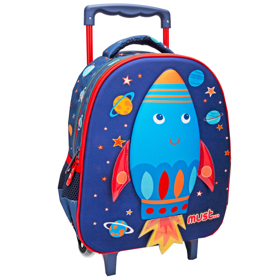 Must Trolley Backpack Rocket - 31 x 27 x 10 cm - Polyester