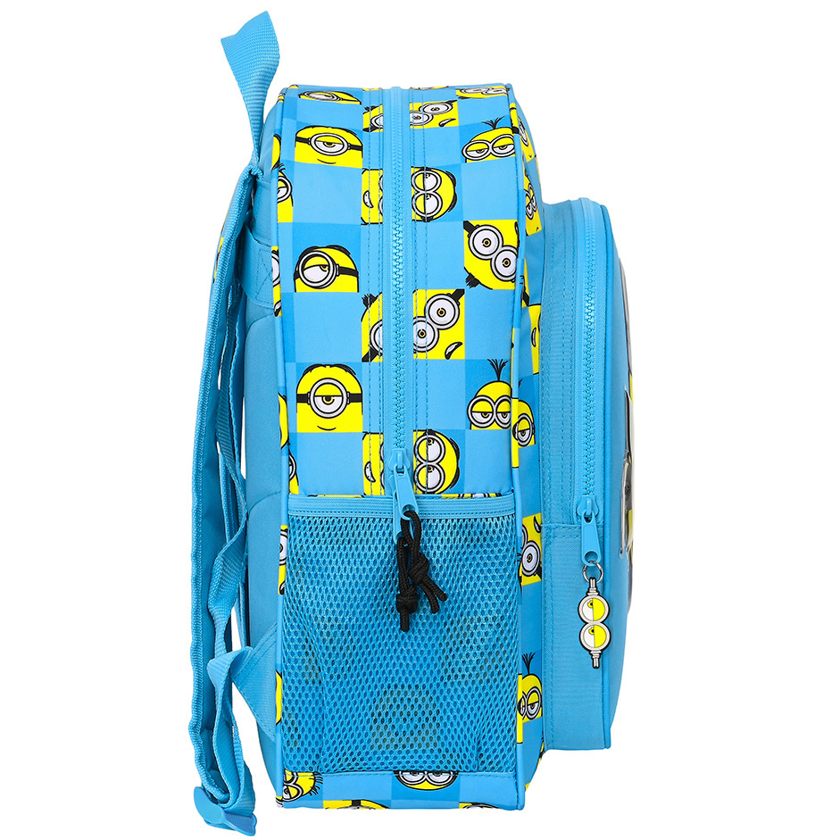 Minions Backpack, Minionstatic - 38 x 32 x 12 cm - Polyester