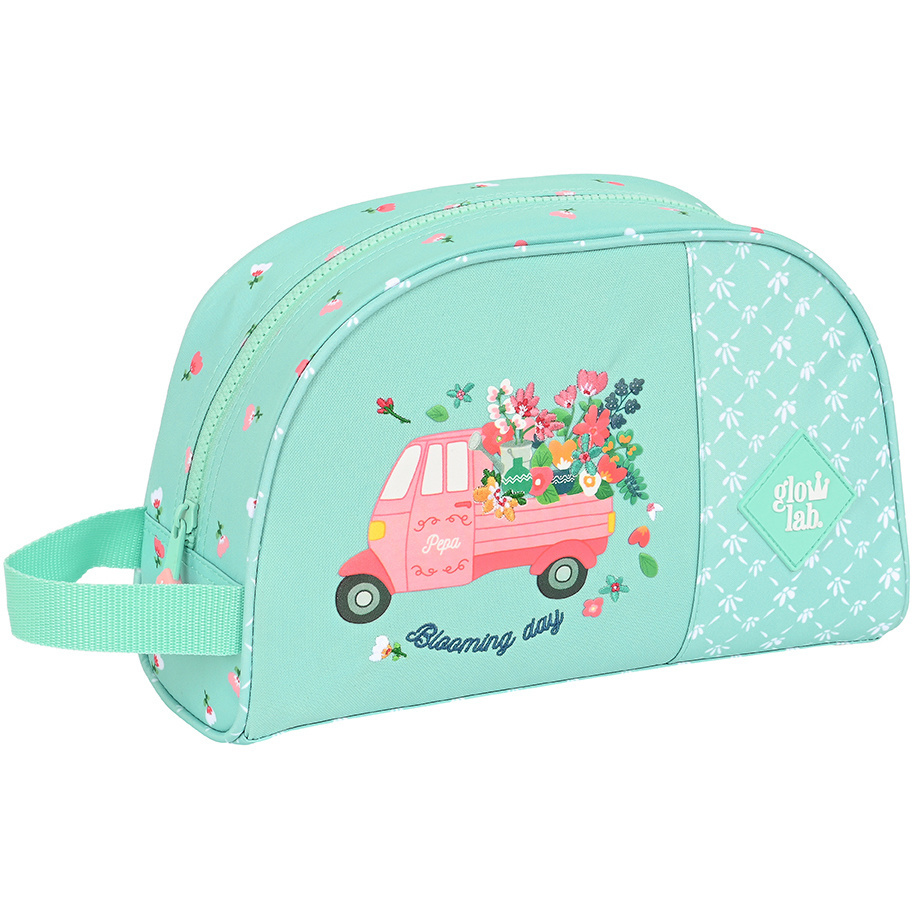 GLOWLAB Beautycase, Blooming Day - 26 x 16 x 9 cm - Polyester