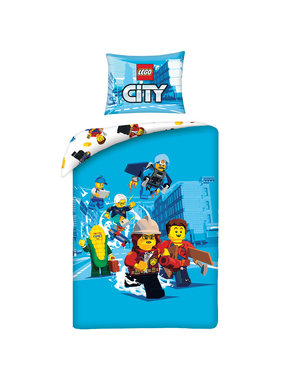 Lego City Dekbedovertrek Adventures 140 x 200 cm Katoen