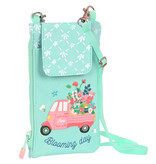 GLOWLAB Telefoontasje, Blooming day - 19 x 10 cm - Polyester