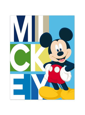 Disney Mickey Mouse Fleeceplaid 140 x 100 cm Polyester