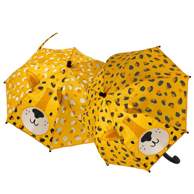 Floss & Rock Umbrella Leopard - 54 cm x Ø 56 cm - Changes color